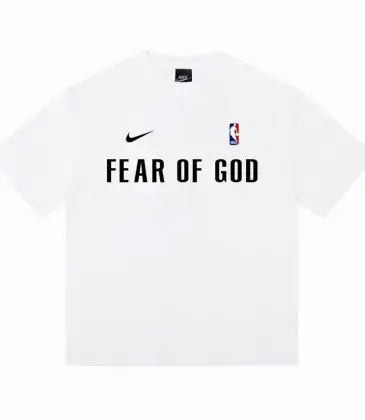 Nike T-Shirts for MEN fear of god Black/White #A47284