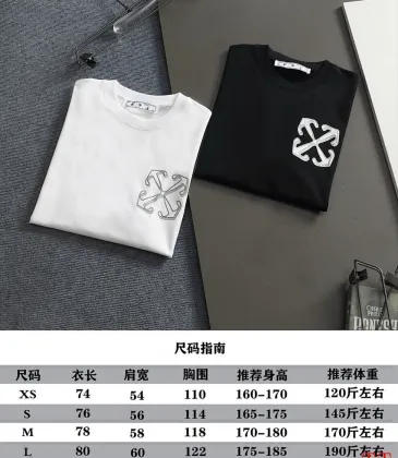 OFF WHITE T-Shirts for MEN #A62217