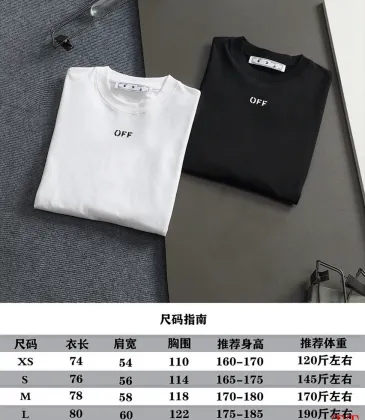 OFF WHITE T-Shirts for MEN #A62219