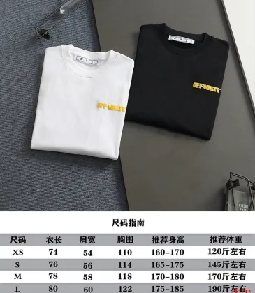 OFF WHITE T-Shirts for MEN #A62220