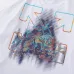 OFF WHITE T-Shirts for MEN Black/White #A47584