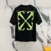 OFF WHITE T-Shirts for MEN big logo Black/White #A47295