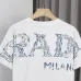Prada T-Shirts for Men Black/White #A52634
