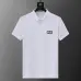 VALENTINO T-shirts Polo for men Pure black Pure white #A46701