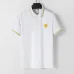 Pure Cotton Versace Polo Men t-shirts White/Black #A33915