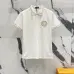 Versace T-Shirts Polo for Men t-shirts Buttons Black/White #A46685