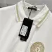 Versace T-Shirts Polo for Men t-shirts Buttons Black/White #A46685