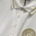 Versace T-Shirts Polo for Men t-shirts Buttons Black/White #A46685
