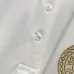 Versace T-Shirts Polo for Men t-shirts Buttons Black/White #A46685