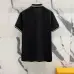 Versace T-Shirts Polo for Men t-shirts Buttons Black/White #A46685