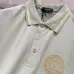 Versace T-Shirts Polo for Men t-shirts Buttons Black/White #A46685