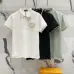 Versace T-Shirts Polo for Men t-shirts Buttons Black/White #A46685
