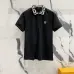 Versace T-Shirts Polo for Men t-shirts Printed collar Black/White  #A46686