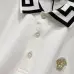 Versace T-Shirts Polo for Men t-shirts Printed collar Black/White  #A46686