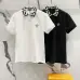 Versace T-Shirts Polo for Men t-shirts Printed collar Black/White  #A46686