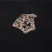 Versace T-Shirts Polo for Men t-shirts Printed collar Black/White #A46695