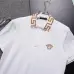 Versace T-Shirts Polo for Men t-shirts Printed collar Black/White #A46695
