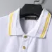 Versace T-Shirts Polo for Men t-shirts Yellow Stripes #A46691