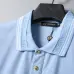 Versace T-Shirts Polo for Men t-shirts blue Buttons  #A46690