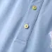 Versace T-Shirts Polo for Men t-shirts blue Buttons  #A46690