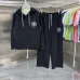 Casablanca Tracksuits Black/White/Pink #A54688