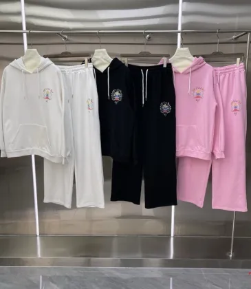 Casablanca Tracksuits Black/White/Pink #A54688