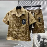 Chrome Hearts Tracksuits for Chrome Hearts Short Tracksuits for men #A59835