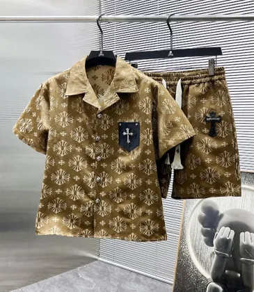 Chrome Hearts Tracksuits for Chrome Hearts Short Tracksuits for men #A59835