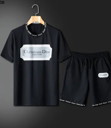 Dior tracksuits for Dior Short Tracksuits for men #A48918