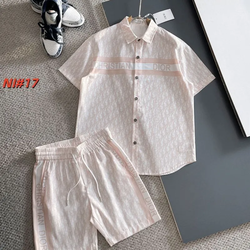 Dior tracksuits for Dior Short Tracksuits for men #A61301