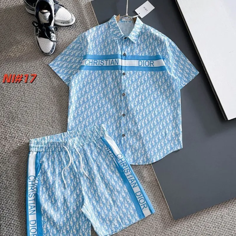 Dior tracksuits for Dior Short Tracksuits for men #A61306