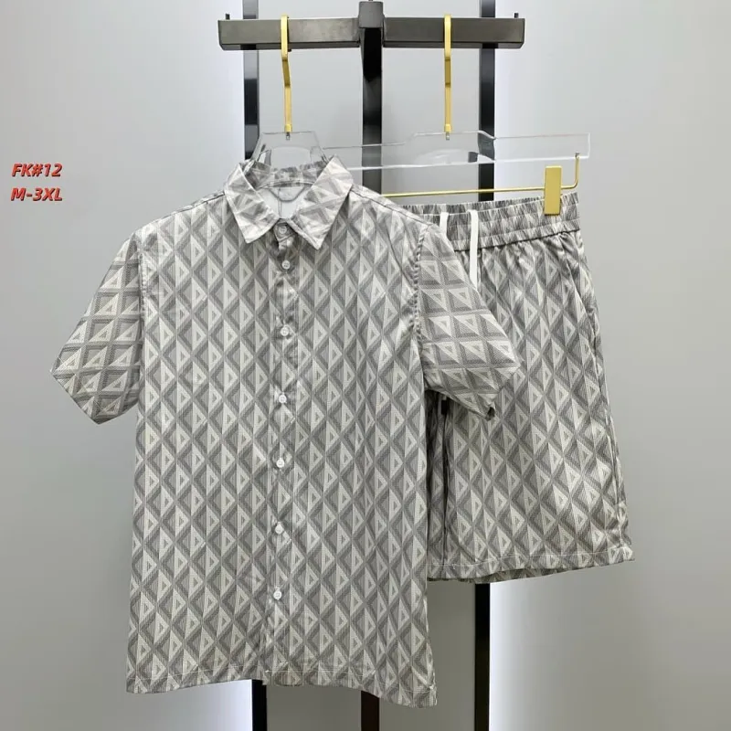 Dior tracksuits for Dior Short Tracksuits for men #A65715