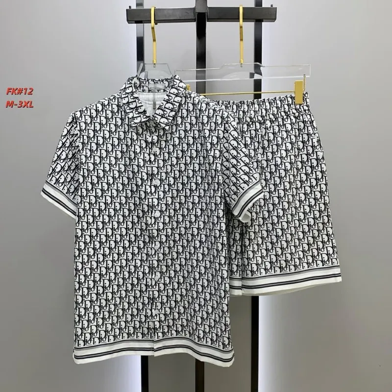 Dior tracksuits for Dior Short Tracksuits for men #A65716