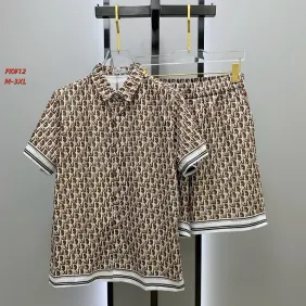 Dior tracksuits for Dior Short Tracksuits for men #A65717