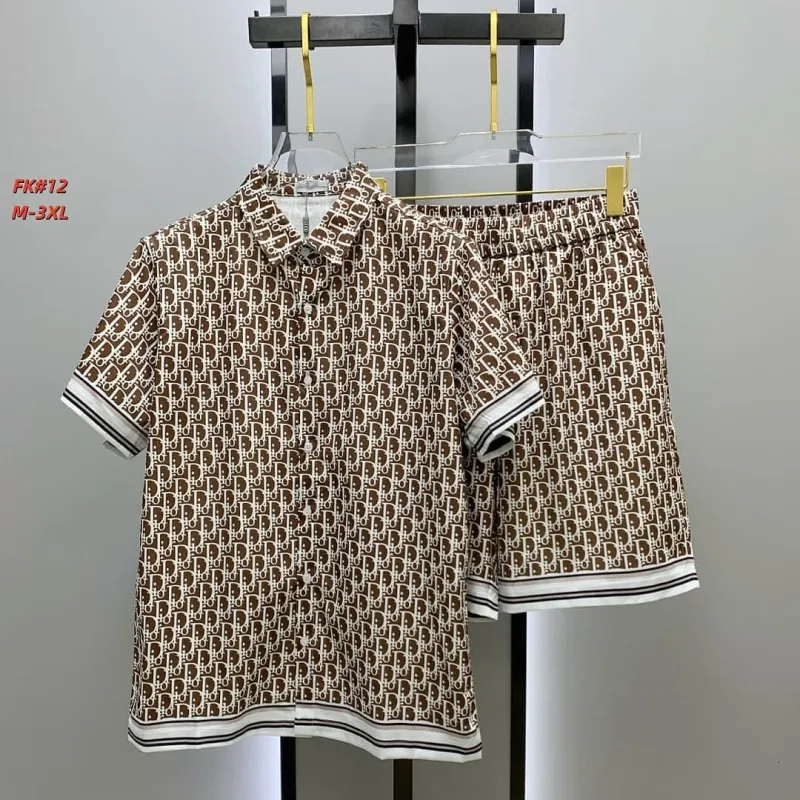 Dior tracksuits for Dior Short Tracksuits for men #A65717