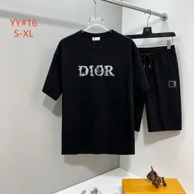 Dior tracksuits for Dior Short Tracksuits for men #A65731