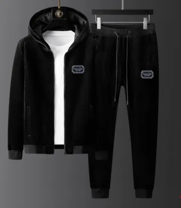 Dior tracksuits for Dior Short Tracksuits for men Fleece-lined and thickened #A58007
