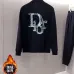 Dior tracksuits for Dior Short Tracksuits for men Fleece-lined and thickened #A58015