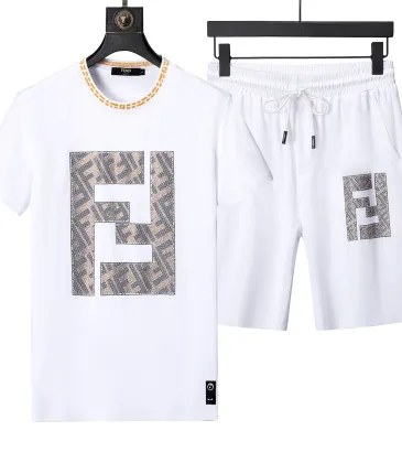 Fendi Tracksuits for Fendi Short Tracksuits for men #A22482