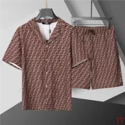 Fendi Tracksuits for Fendi Short Tracksuits for men #A51303