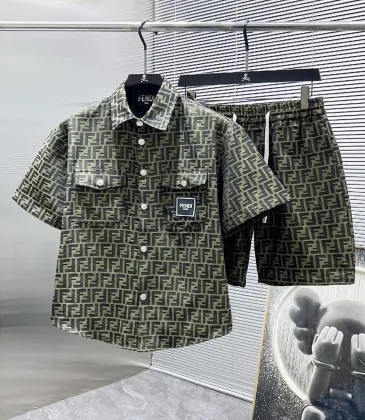 Fendi Tracksuits for Fendi Short Tracksuits for men #A59845