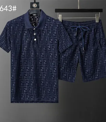 Fendi Tracksuits for Fendi Short Tracksuits for men #A61386