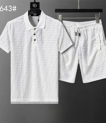 Fendi Tracksuits for Fendi Short Tracksuits for men #A61387