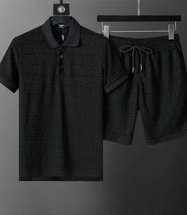 Fendi Tracksuits for Fendi Short Tracksuits for men #A61437