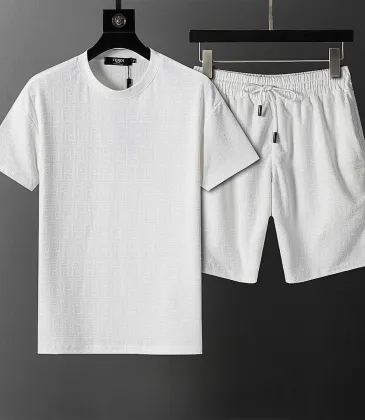 Fendi Tracksuits for Fendi Short Tracksuits for men #A61438