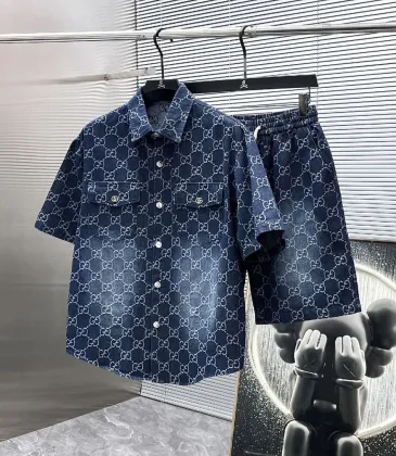 Gucci Tracksuits for Gucci short tracksuits for men #A59851