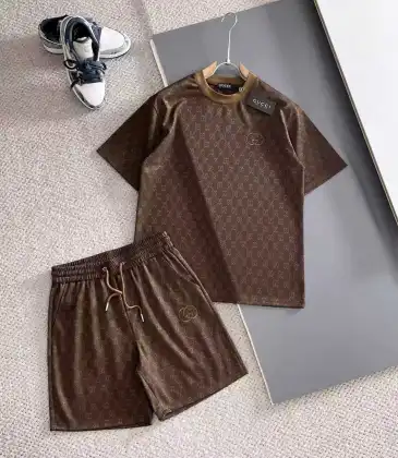 Gucci Tracksuits for Gucci short tracksuits for men #A61287