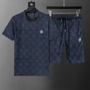 Louis Vuitton tracksuits for Louis Vuitton short tracksuits for men #A45350