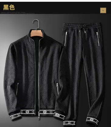 Louis Vuitton tracksuits for Men long tracksuits #A55055