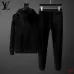 Louis Vuitton tracksuits for Men long tracksuits Fleece-lined and thickened #A58006